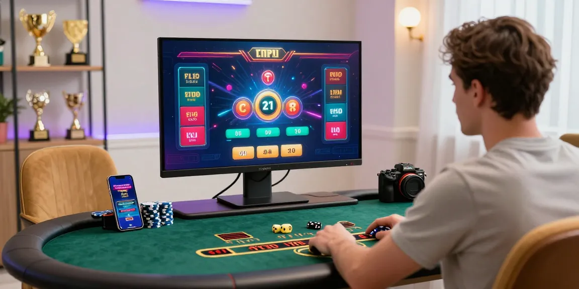 Người chơi E2WIN đang tận hưởng trải nghiệm cá cược trực tuyến tại bàn chơi sang trọng.