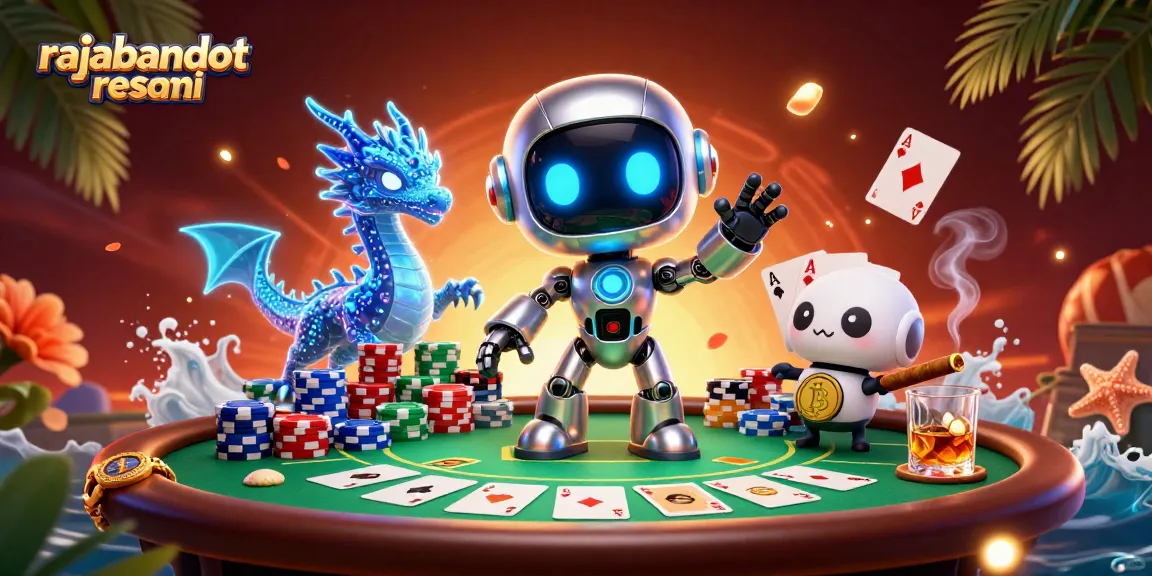 Engage with rajabandot resmi in a vibrant poker scene showcasing thrilling gameplay dynamics.