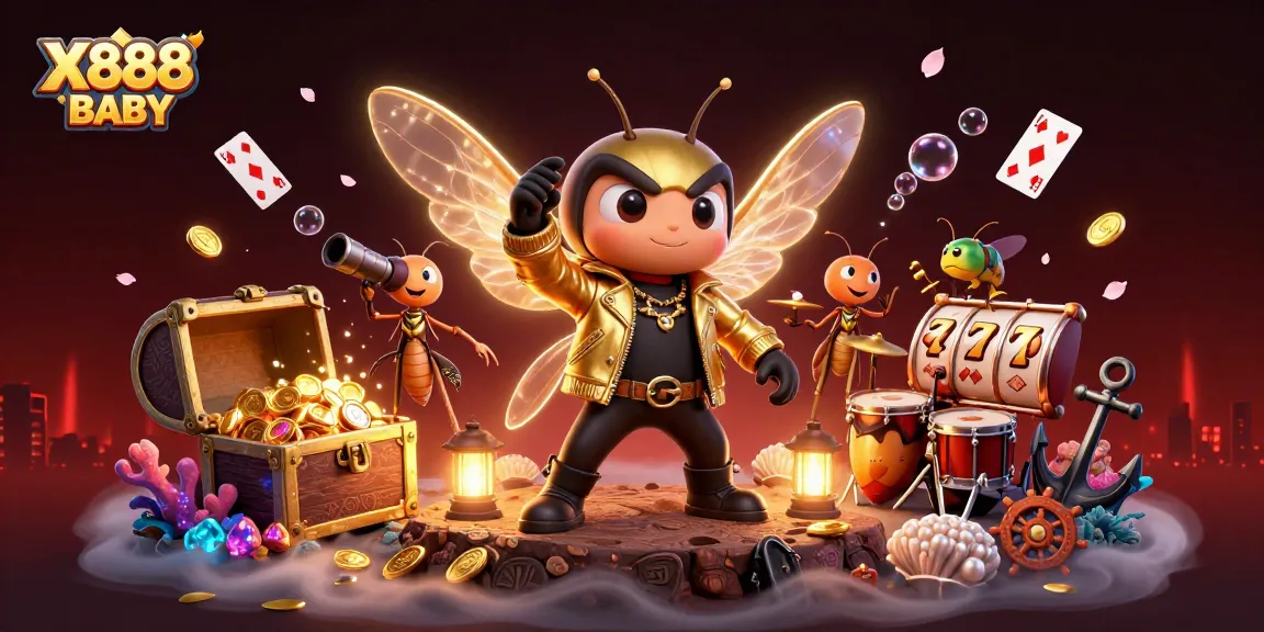 X888 BABY entertains with exciting slots and jackpot games featuring vibrant characters and rich graphics.