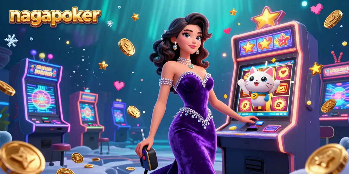 Nagapoker thrills users with jackpots in a vibrant casino scene filled with dynamic game elements and rewards.