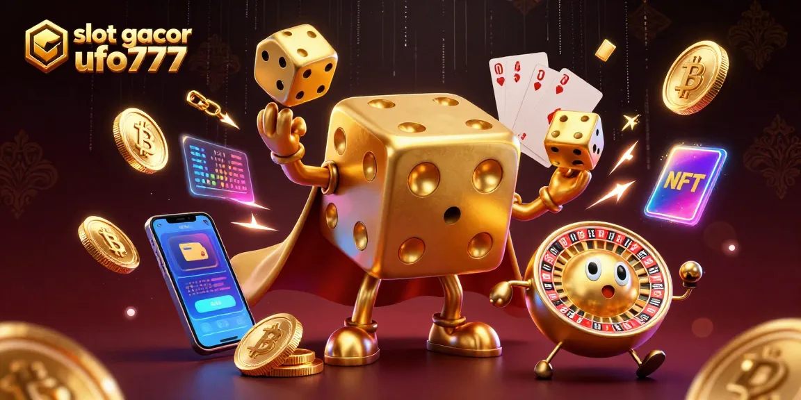 Experience thrilling gameplay with slot gacor ufo777 featuring vibrant 3D characters and dynamic casino elements.