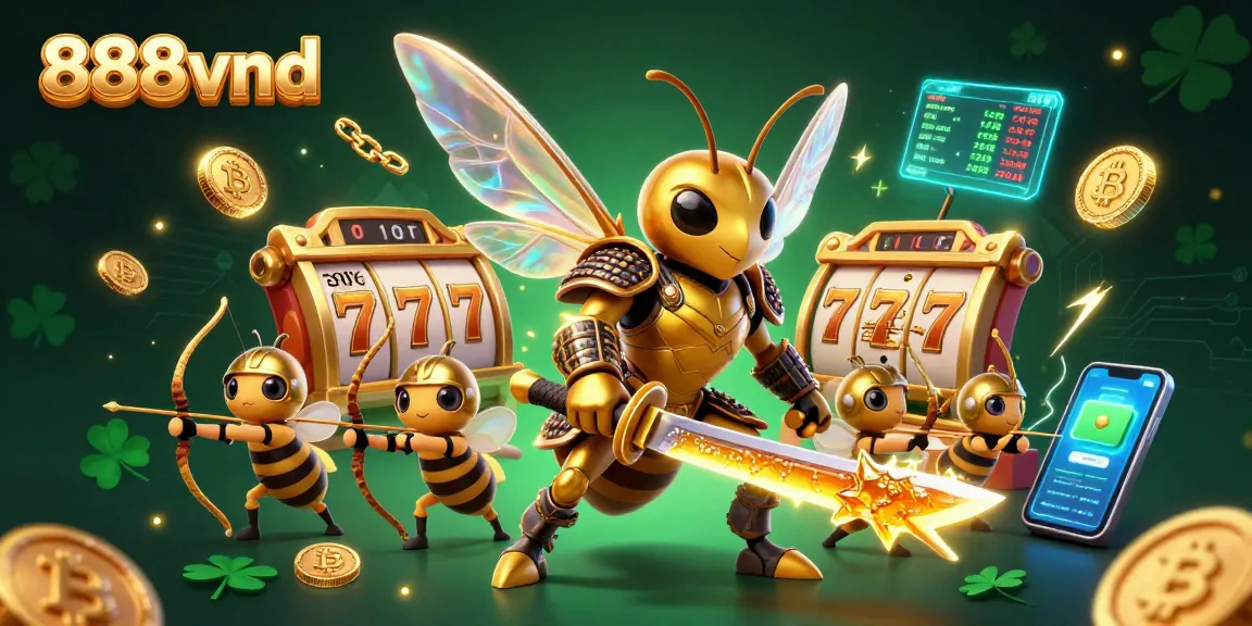 Experience the excitement of slots and jackpots at 888vnd, filled with dynamic gaming elements and unique characters.