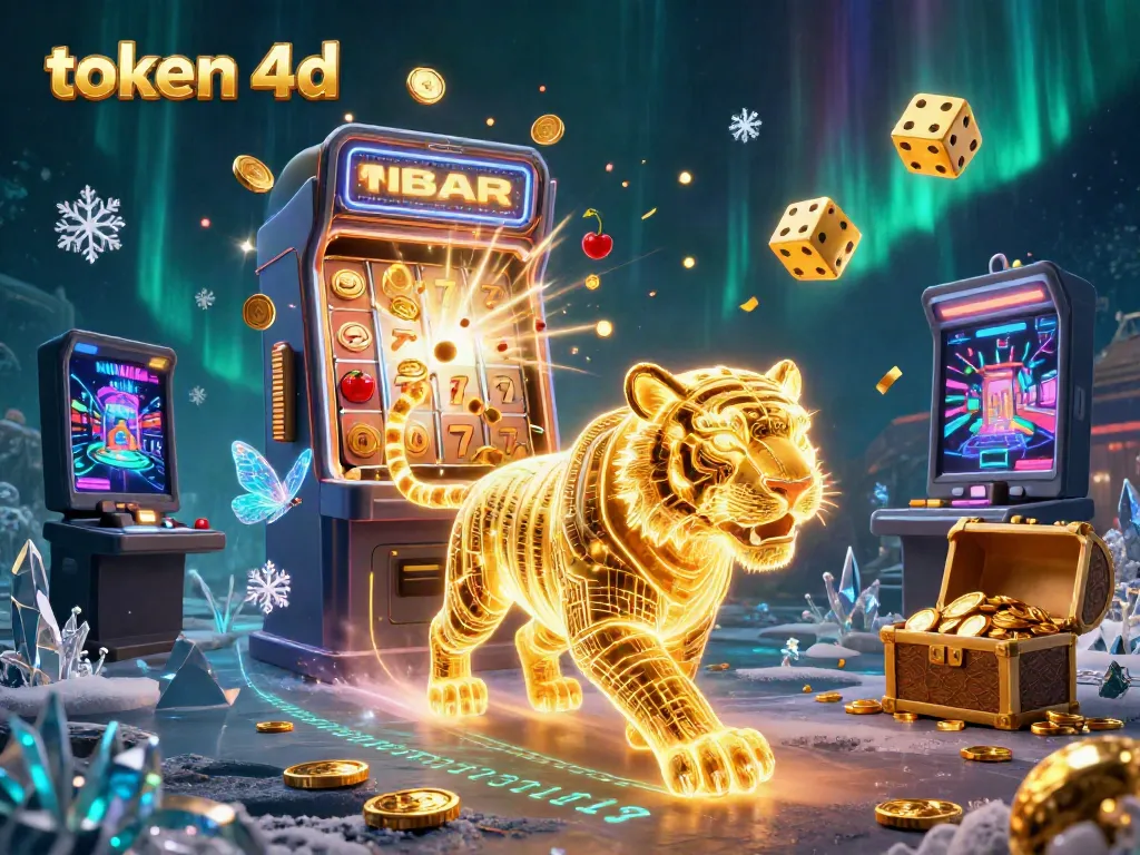 Gambarlah token 4d saat bermain mesin slot di kasino digital.