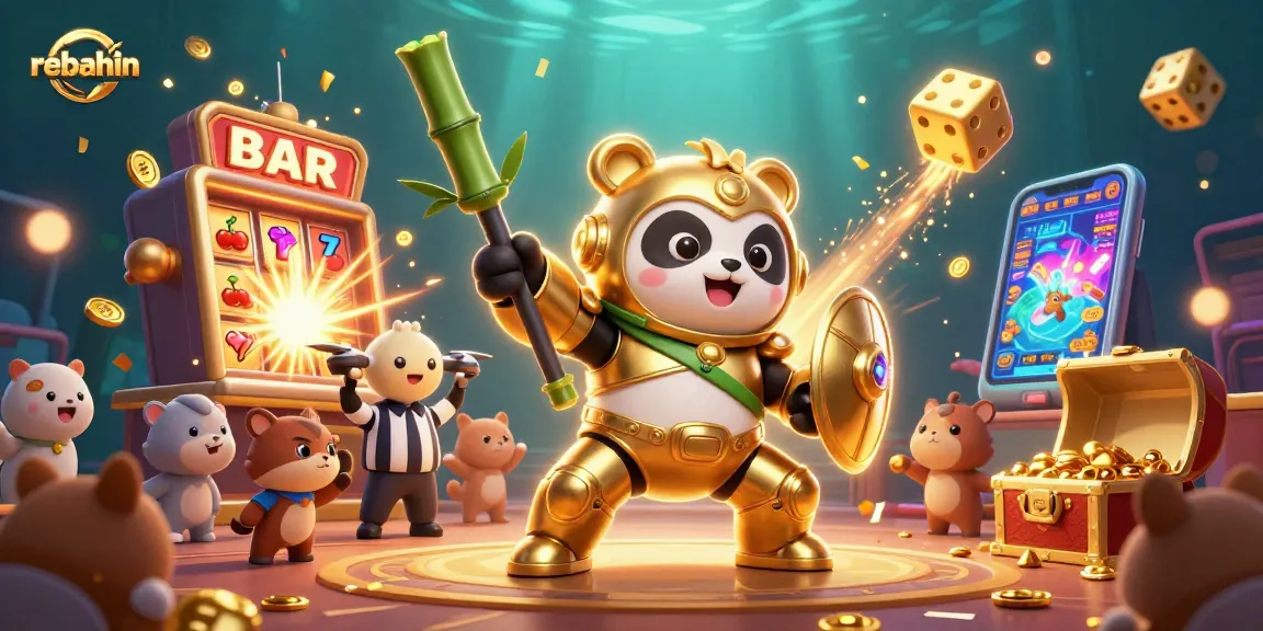 Experience thrilling gameplay on rebahin with vibrant casino-themed elements and dynamic action.