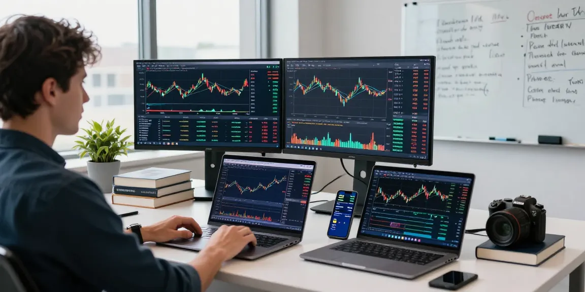 отзывы о BitMEX на экране компьютера с анализом криптовалютной торговли и графиками