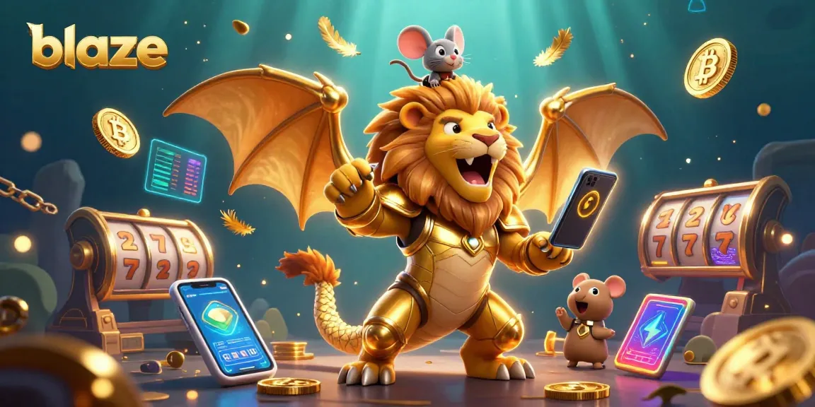 Experience the blaze of excitement with our 3D casino chimera, coins, and slot reels in dynamic illustration.