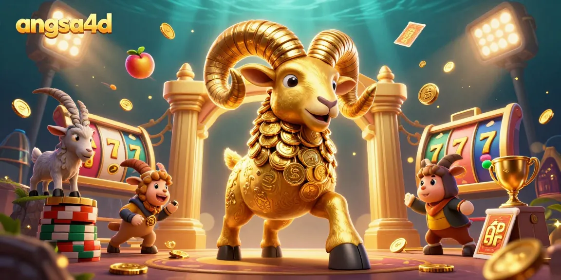Engage with angsa4d's thrilling slot games surrounded by golden symbols and rich rewards.