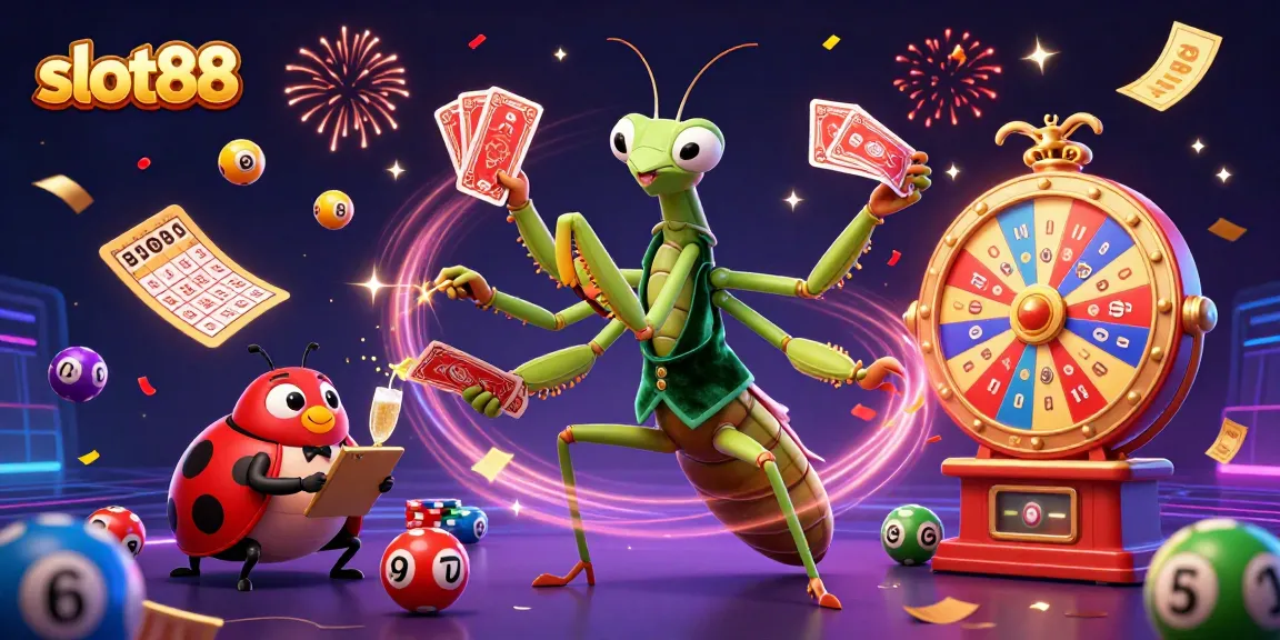 Menang slot88 dengan berbagi keasyikan dari karakter kartun 3D dalam kasino.