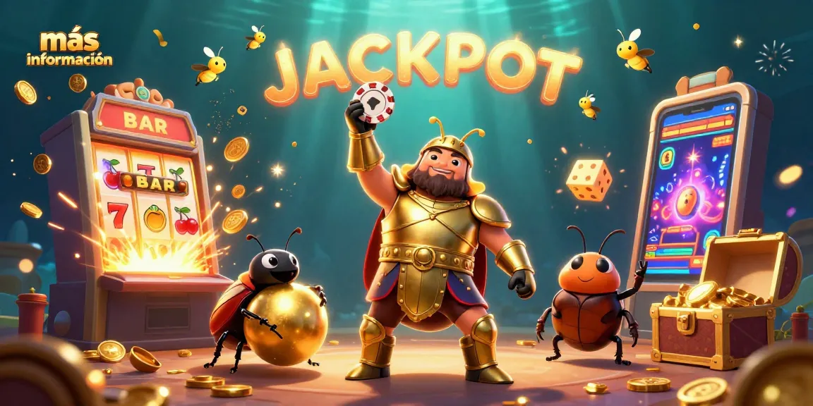 Disfruta más información sobre casinos online con un escarabajo hercúleo en acción.