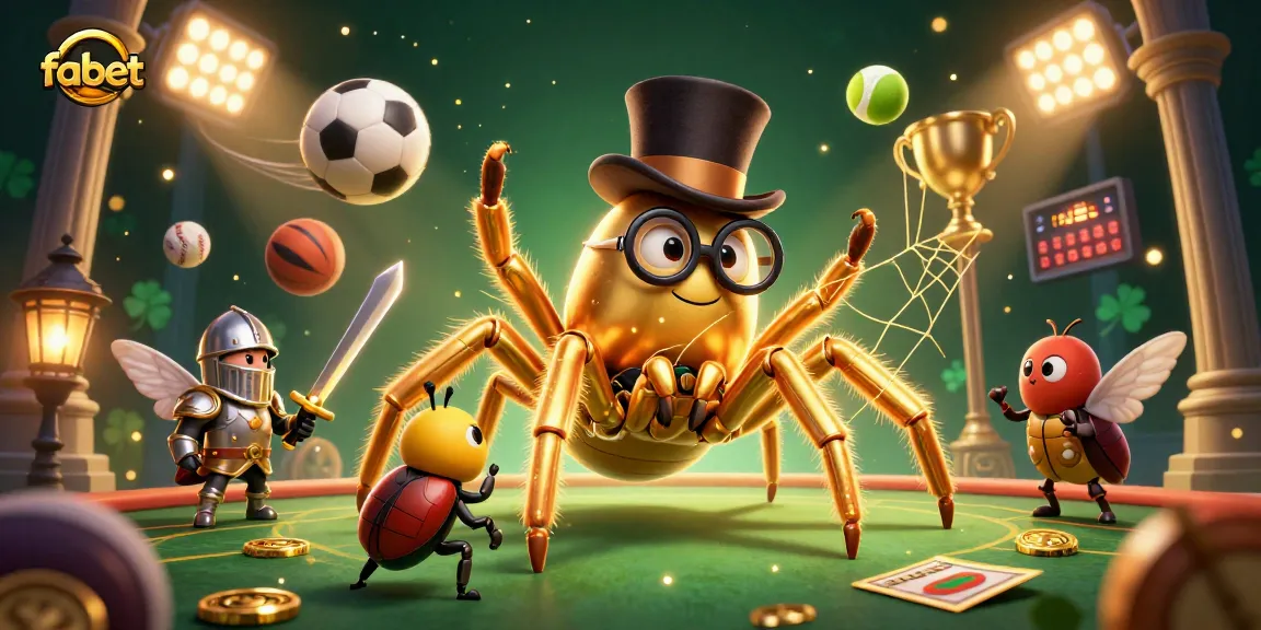 Engage with fabet's vibrant casino scene featuring sports-themed characters and dynamic visuals