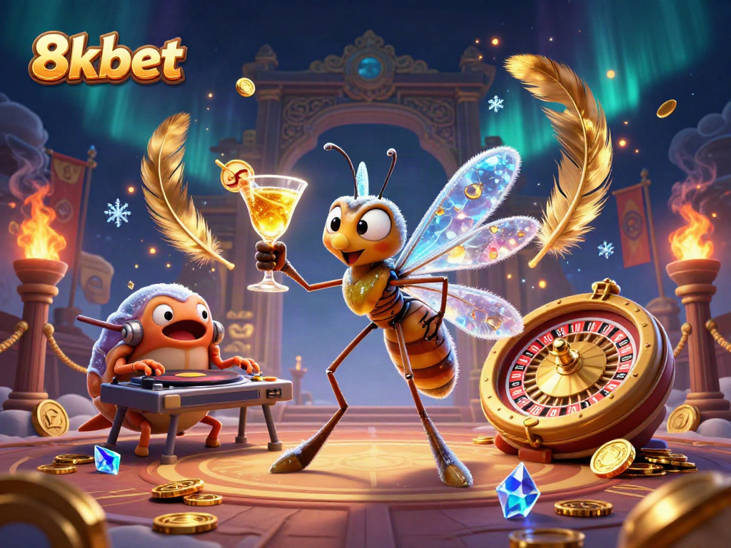 Engage with thrilling 8xbet casino experiences featuring unique characters and vibrant elements.