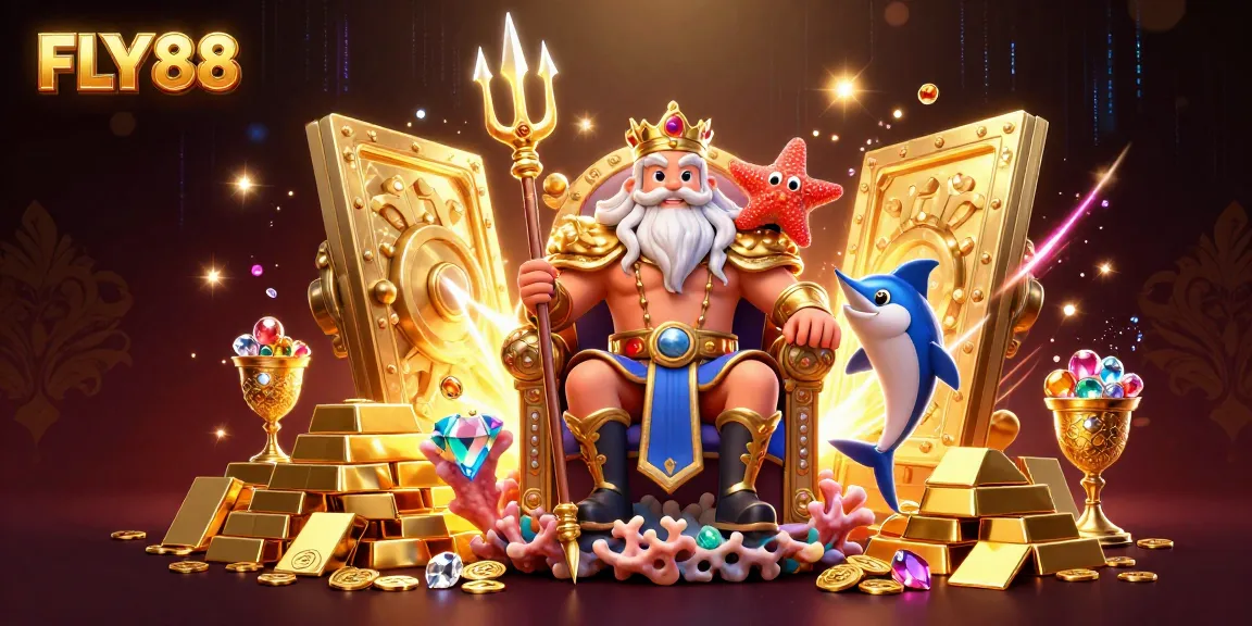 FLY88 captures the excitement of online casino gaming with riches, dynamic characters, and sparkling treasures.