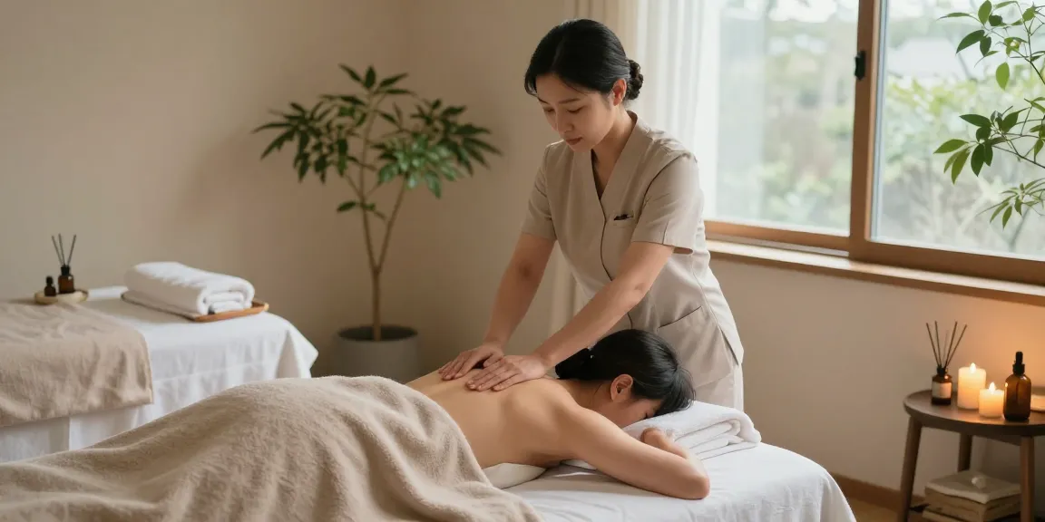 Experience soothing 서울출장마사지 in a tranquil spa setting with calming decor and professional therapist.