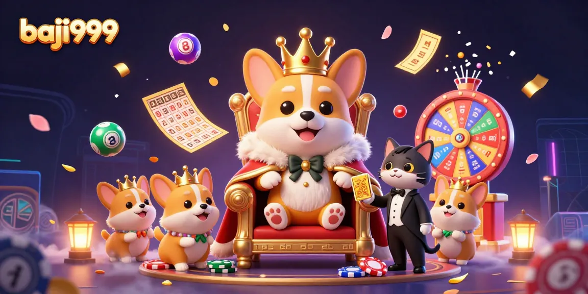 Baji999 offers exciting gameplay with vibrant colors and engaging characters in a unique casino scene.