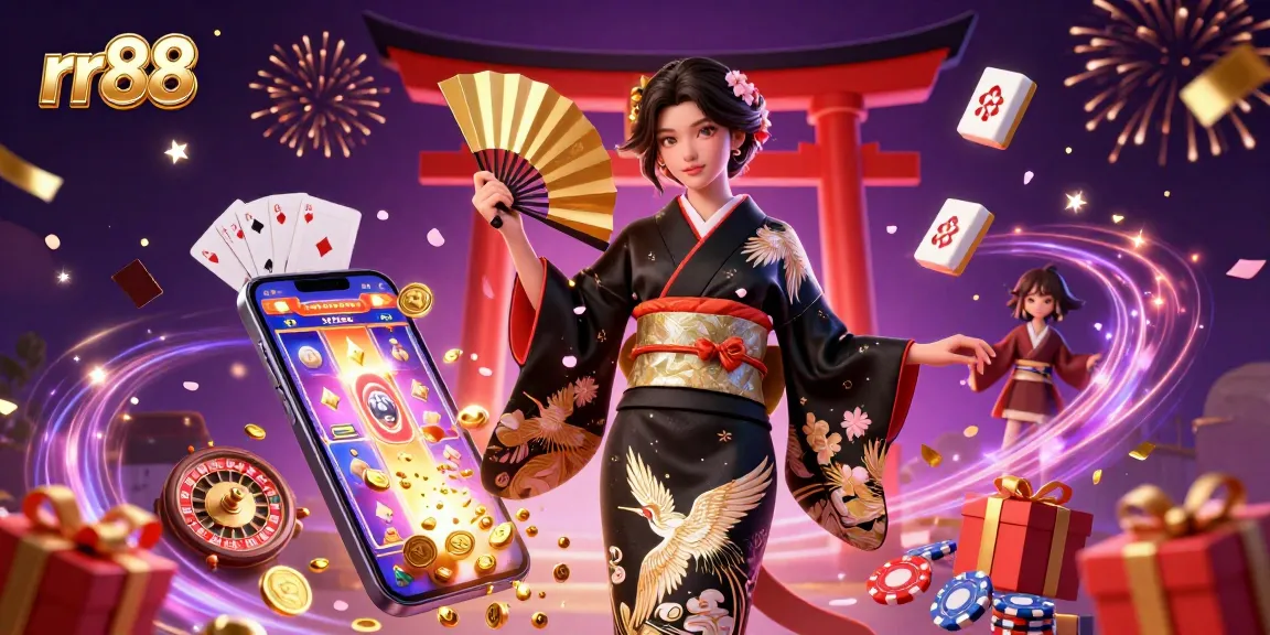 Experience thrilling gameplay at rr88 with captivating casino elements and festive visual effects.