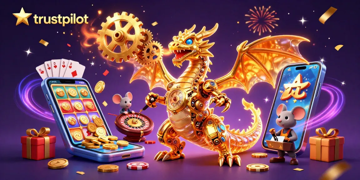 Engage with Trustpilot reviews for casinos while exploring vibrant gaming elements.