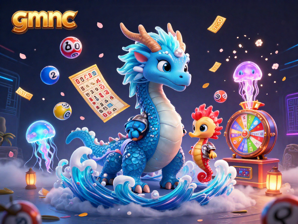 Experience winning thrills with gmnc's vibrant lottery scene featuring magical characters.
