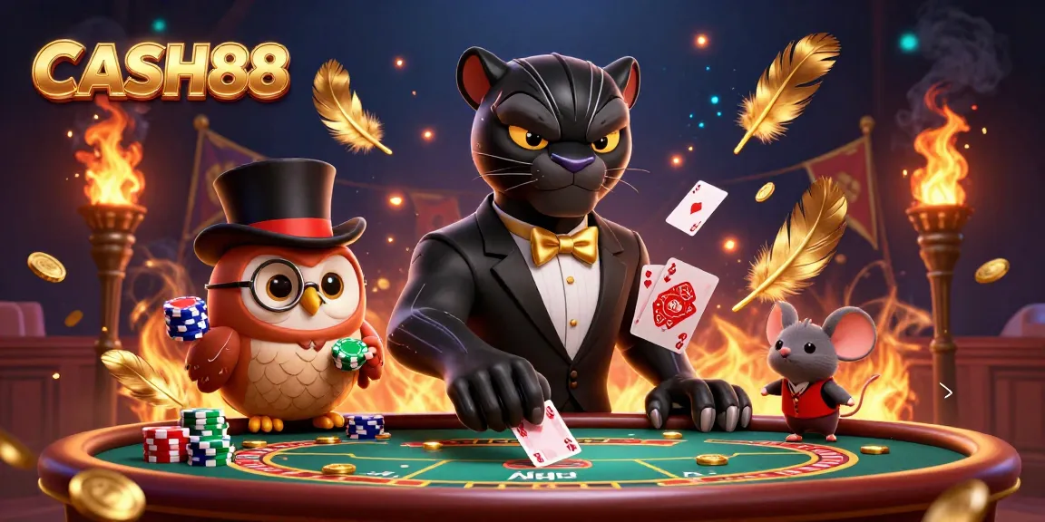CASH88 showcases a stylish dealer and games that capture the excitement of live casino play.
