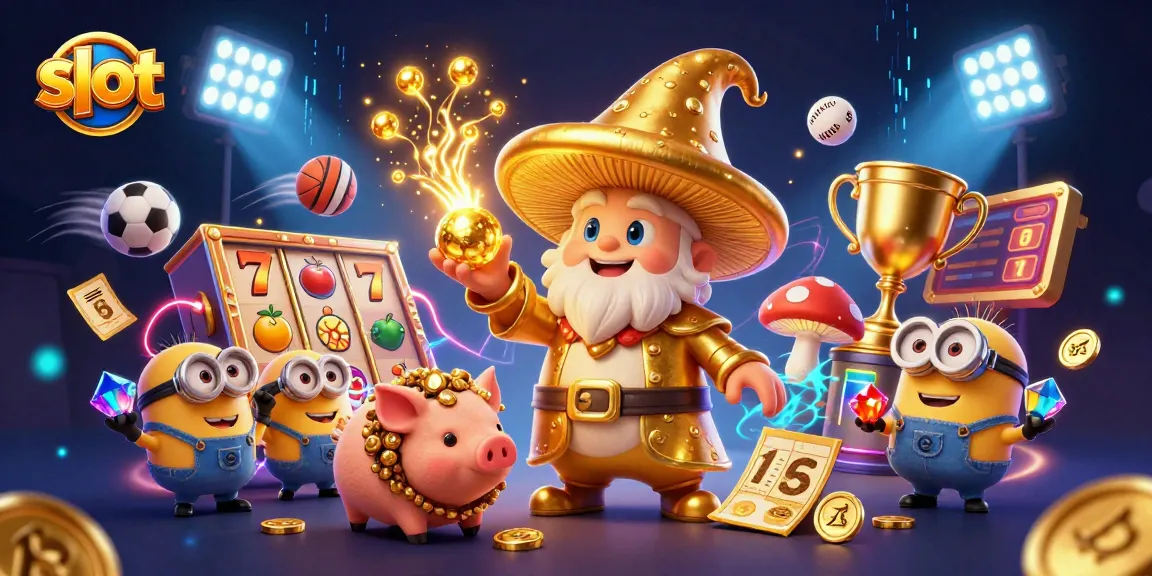 Menang di slot dengan petualangan si penyihir jamur emas dan teman-temannya.