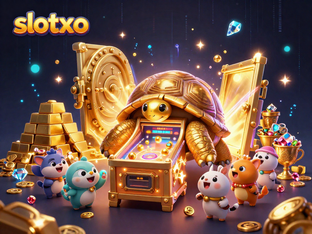 สล็อตออนไลน์ slotxo ที่มีมังกรทองและทองสมบัติเต็มไปหมด
