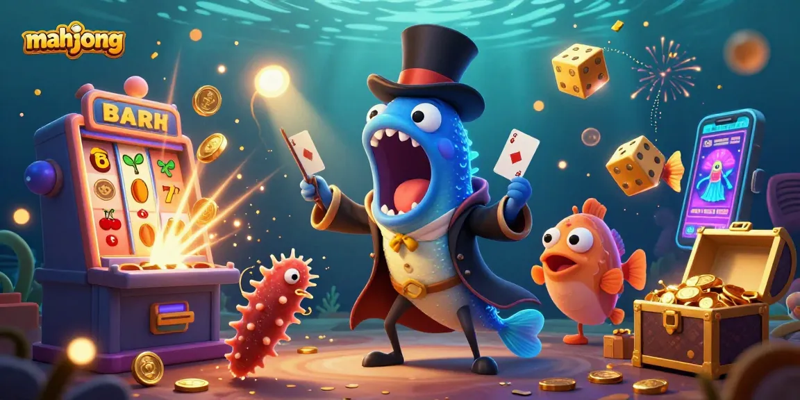 Experience mahjong like never before with buzzing slot machines and magical underwater characters.