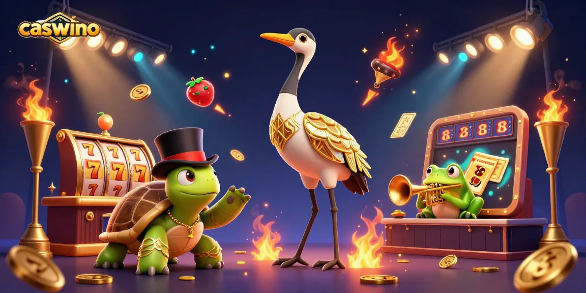 Experience thrilling gameplay at Caswino with dynamic slots and vibrant characters.