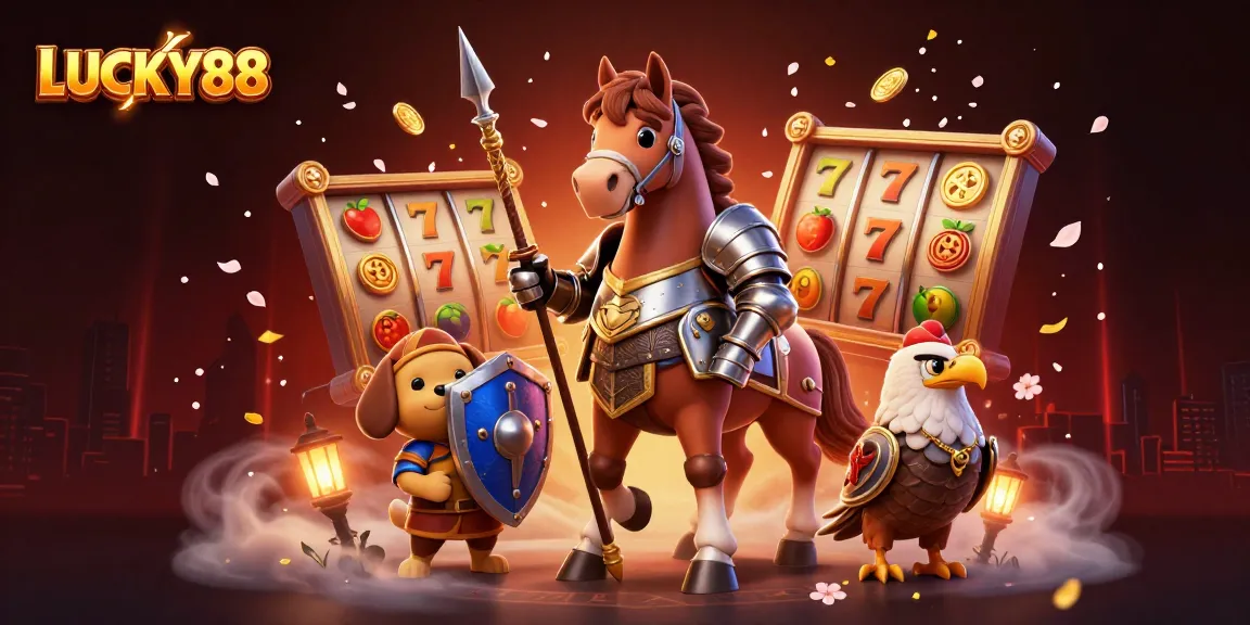 Engage with LUCKY88's dynamic gaming adventures featuring rich slot elements.
