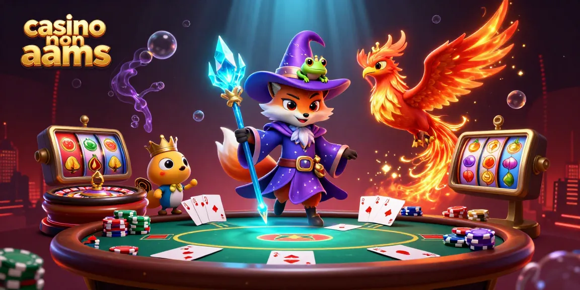 Partecipa a un'avventura vibrante nei casino non AAMS con personaggi mistici ed elementi di gioco dinamici.