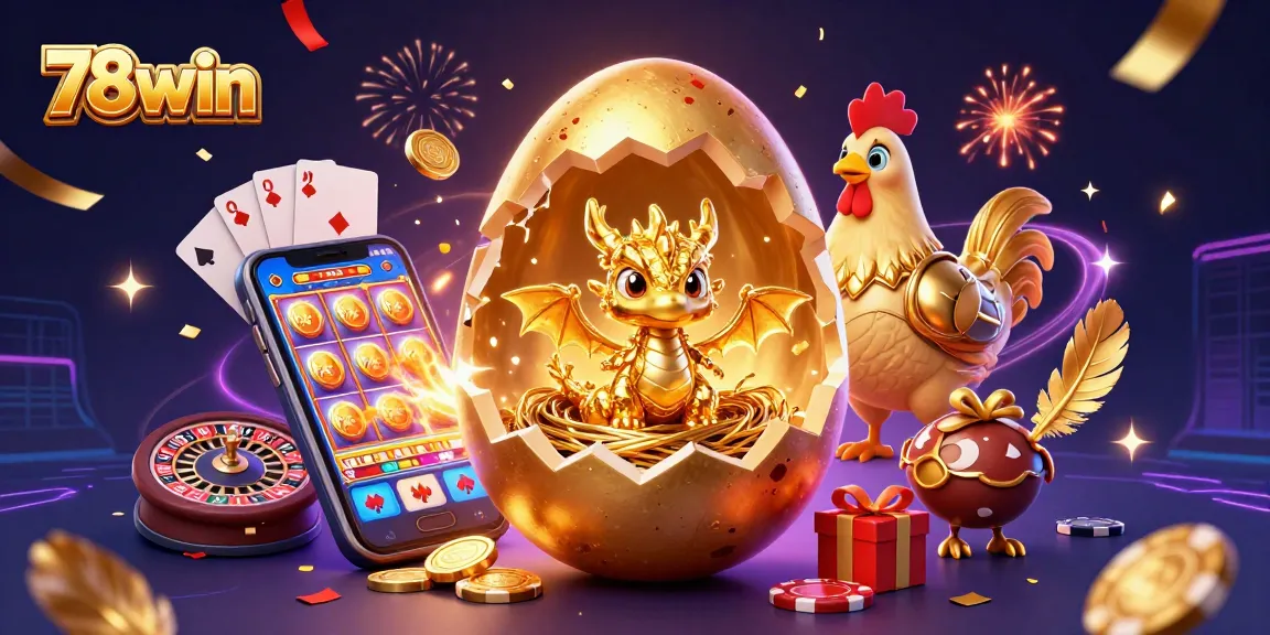 Try your luck with 78win's golden opportunities revealing jackpots in this vibrant casino scene.