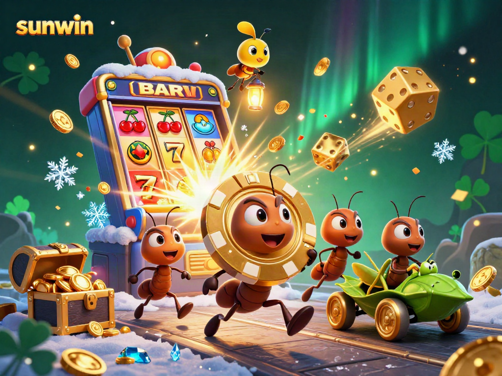 Engage with sunwin's vibrant casino adventure featuring ants, jackpots, and more!