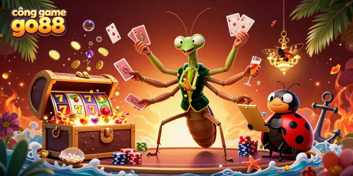Experience thrilling gameplay at cổng game go88 with vibrant slots and exciting casino elements.