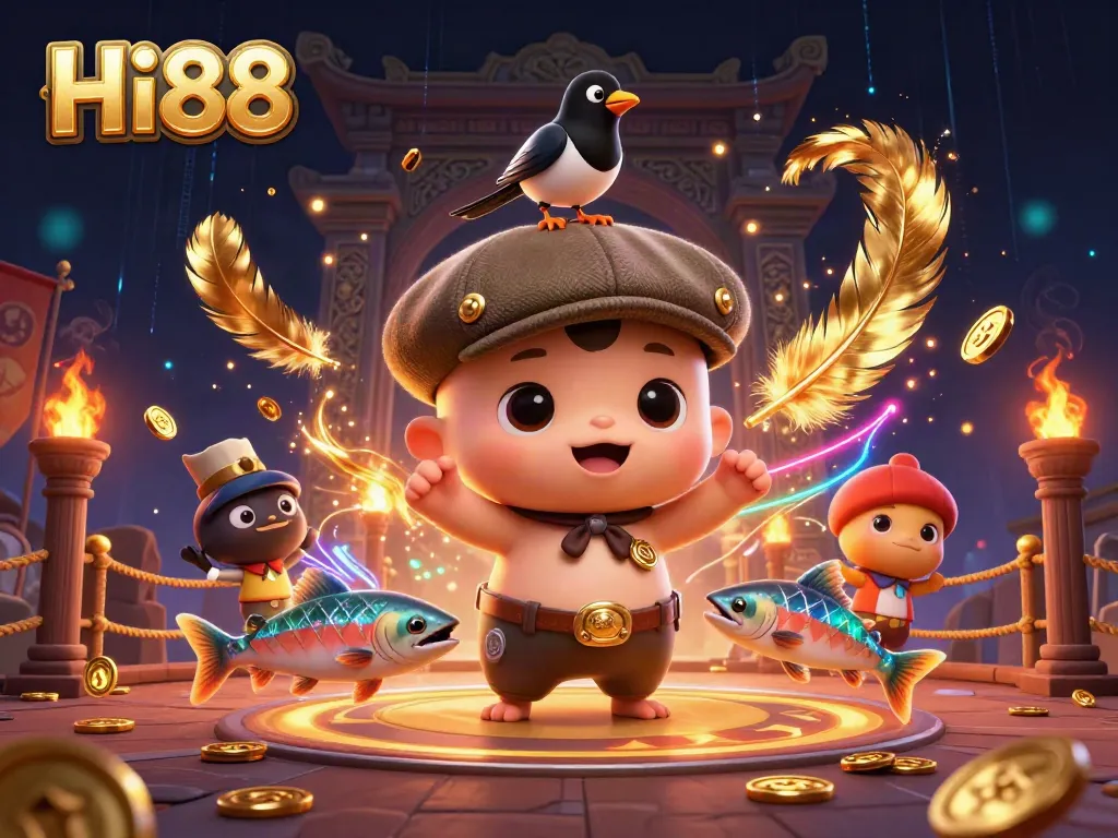 Engage in thrilling gameplay at Hi88 with powerful characters and vibrant casino themes.