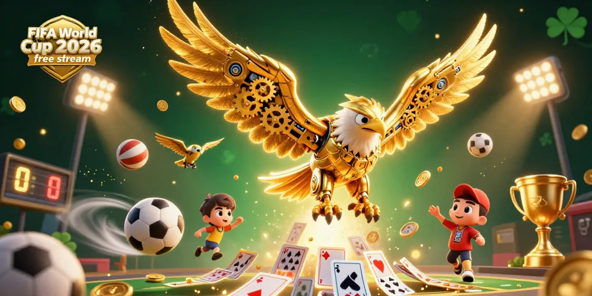 Experience the FIFA World Cup 2026 free stream with dynamic sports betting elements and engaging visuals.