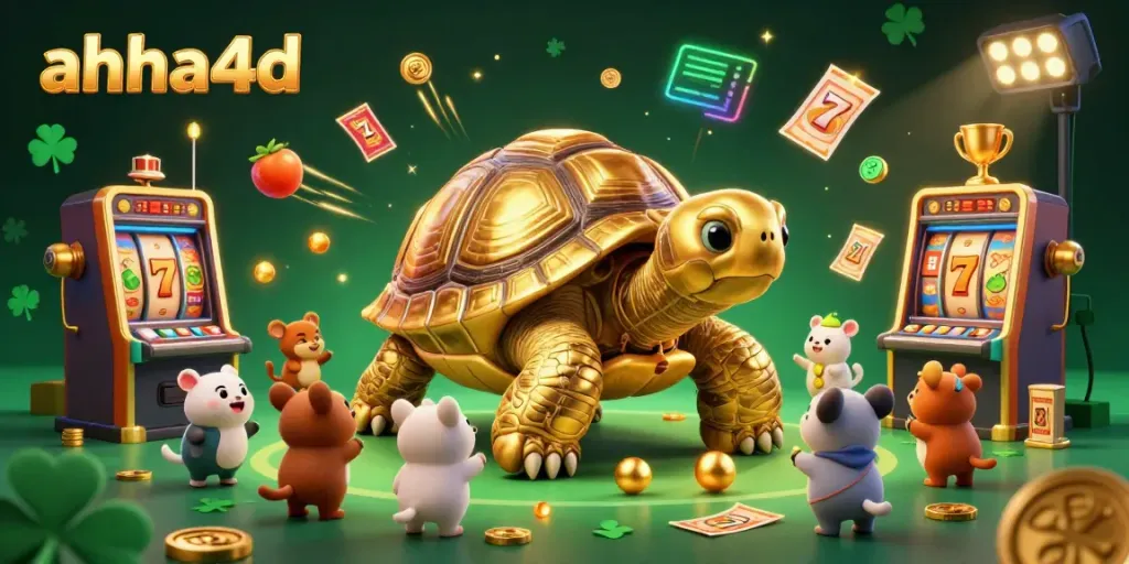 Engage in fun gameplay at ahha4d with a vibrant 3D tortoise-slot mashup and exciting rewards.