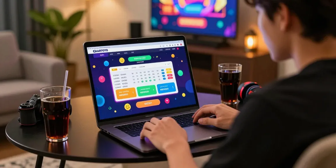 Engaged player exploring ulartoto for exciting online togel betting experience.