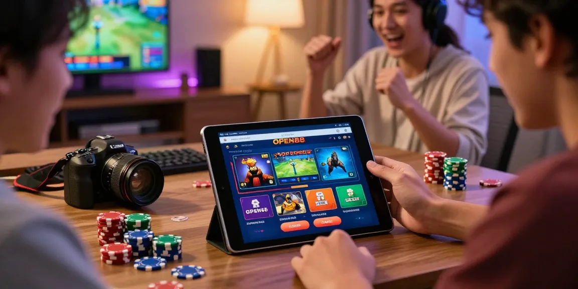 OPEN88 online gaming experience with players enjoying sports betting and interactive elements.