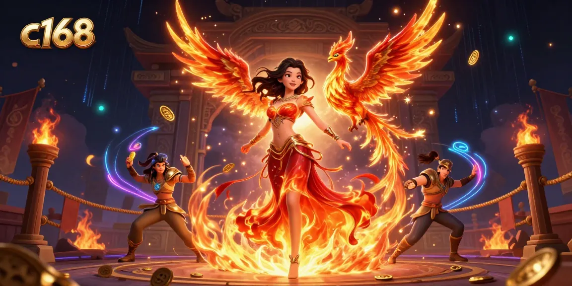 Engage with thrilling gameplay at c168 casino featuring vibrant characters and dynamic elements.