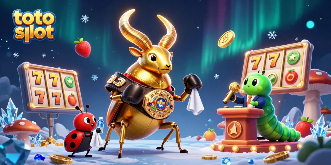 Menangkan putaran di toto slot dengan karakter unik bertarung di arena kasino.