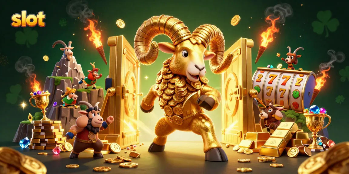 Engage in thrilling slot gameplay with golden treasures bursting forth amid a vibrant casino scene.