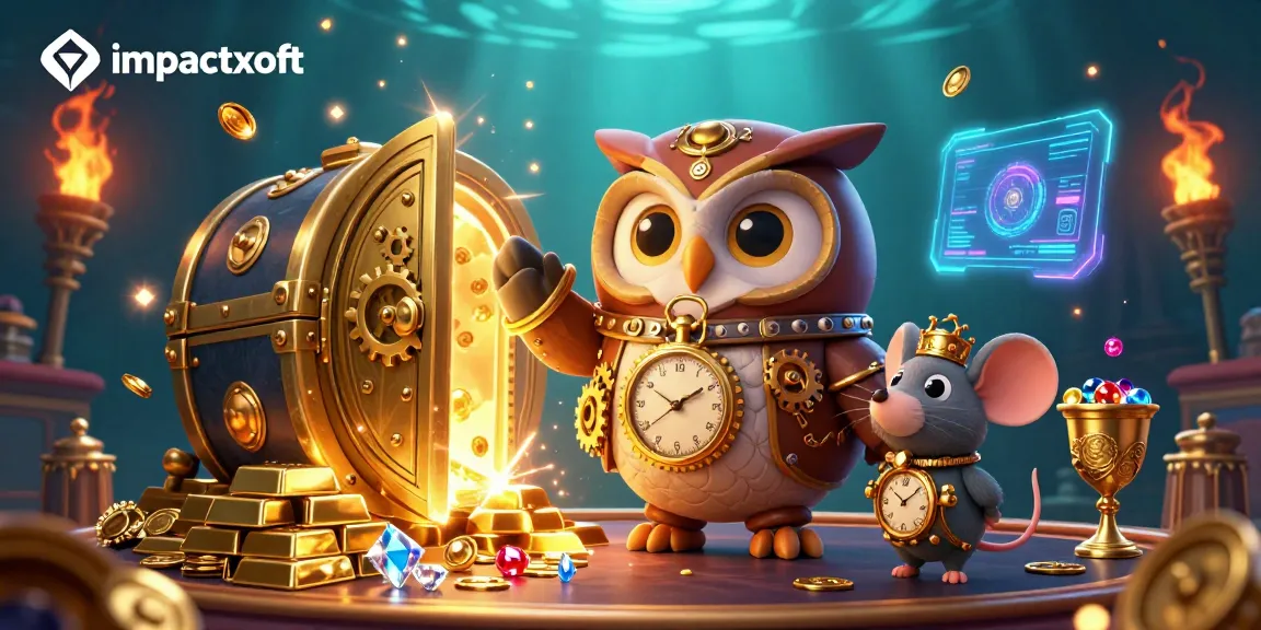 Experience thrilling gameplay at impactxoft with vibrant casino elements and rich treasures overflowing.