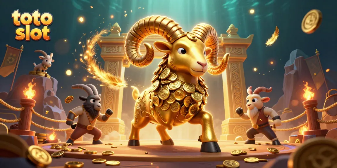 Experience thrilling gaming with exciting toto slot features in a vibrant 3D illustration.