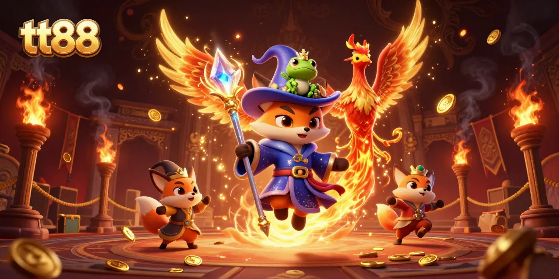 Win big at tt88 with an enchanting 3D casino adventure illustrated with mystical elements.