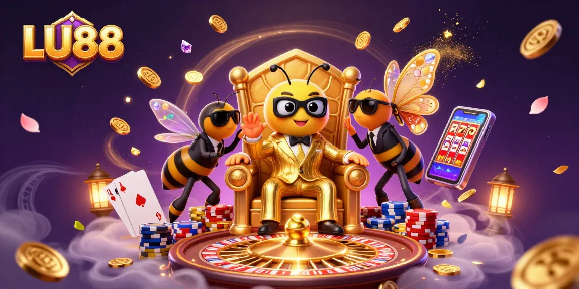 Experience thrilling wins at LU88 with vibrant casino games and immersive 3D illustrations.