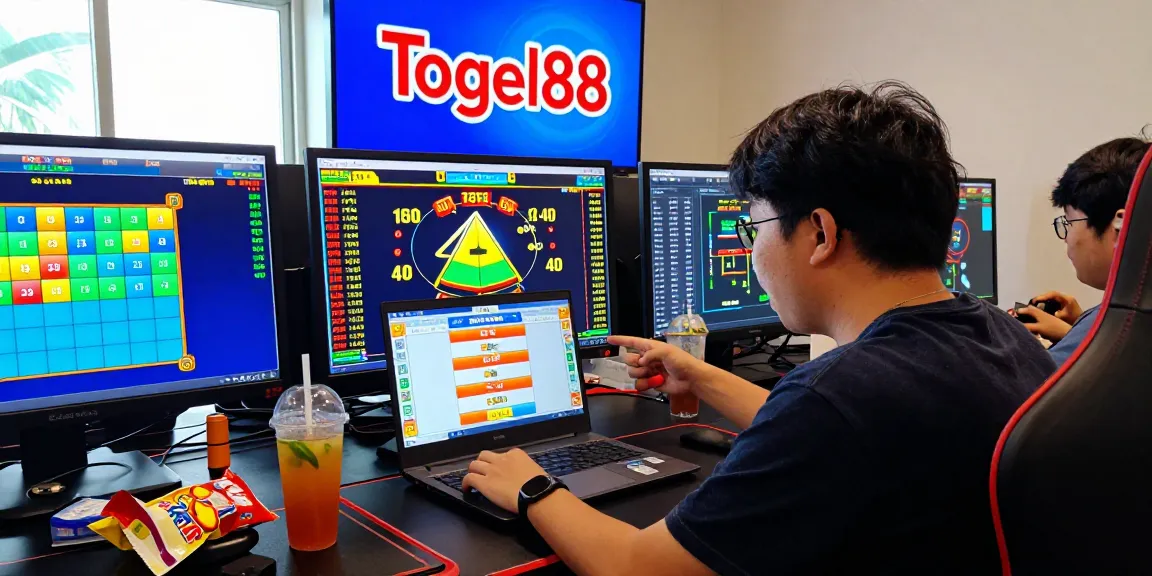Exciting online gaming moment at Bandar Togel 4D Resmi Togel88, showcasing player engagement and vibrant betting graphics.