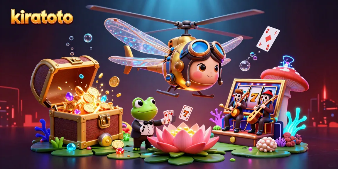Kiratoto offers exciting slot games with vibrant graphics and engaging gameplay elements in a stunning underwater scene.
