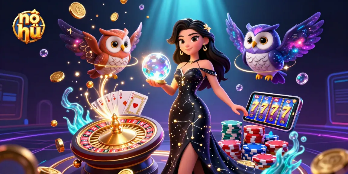 Play exciting nổ hũ slots with captivating graphics and thrilling spinning reels.
