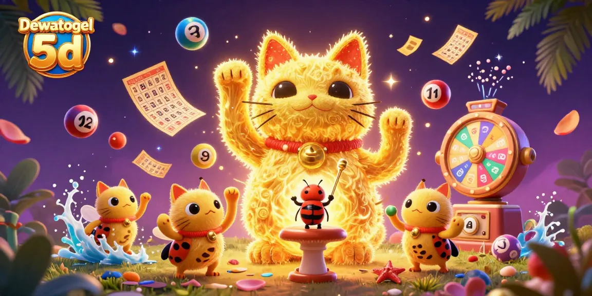 Engage with Dewatogel 5d by exploring vibrant lottery symbols in an energetic casino atmosphere.