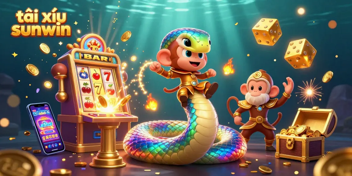 Spin and win at tài xỉu sunwin with colorful characters and engaging gaming elements