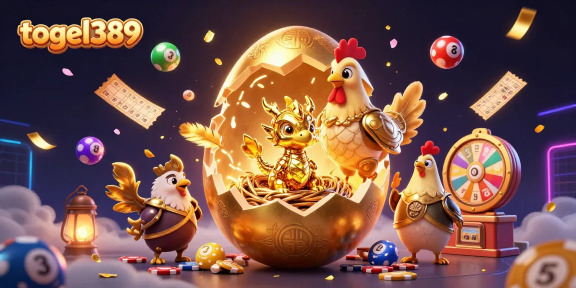 Engage in thrilling lottery excitement at togel389 with golden dragon and vibrant gaming elements.