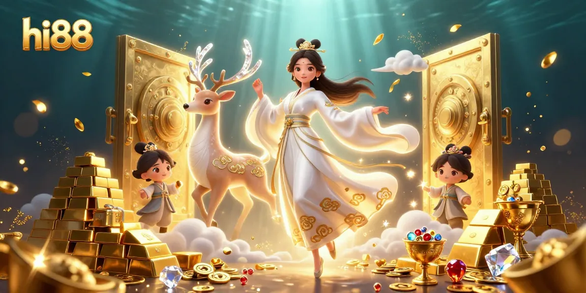 Engage with hi88 by exploring the thrill of online gambling illustrated with vibrant elements.